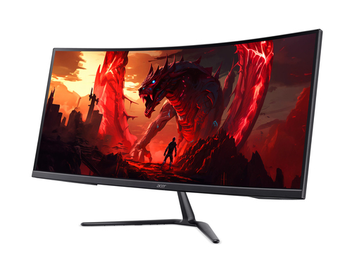 Acer ED340CUR X0 computer monitor 86,4 cm (34") 3440 x 1440 Pixels UltraWide Quad HD LCD Zwart