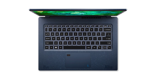 Acer Aspire Vero AV14-52P-56LU (EVO) Intel® Core™ i5 i5-1335U Laptop 35,6 cm (14") Full HD 16 GB LPDDR4x-SDRAM 512 GB SSD Wi-Fi 6E (802.11ax) Windows 11 Home Blauw