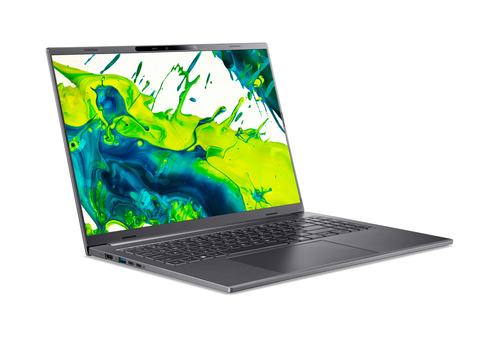 Acer Aspire 16 AI A16-61M-R7K9 Copilot+ PC AMD Ryzen AI 5 330 Laptop 40,6 cm (16") WUXGA 32 GB LPDDR5x-SDRAM 512 GB SSD Wi-Fi 6E (802.11ax) Windows 11 Home Grijs