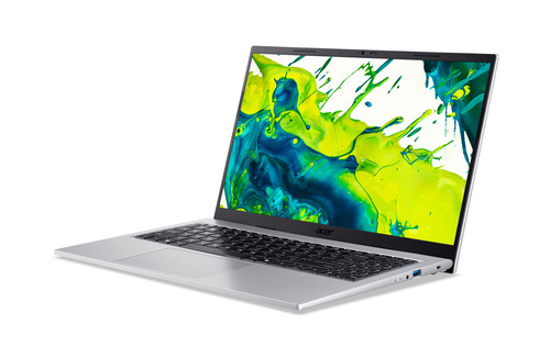 Acer Aspire Go 15 AG15-72P-75DD Intel Core 7 150U Laptop 39,6 cm (15.6") Full HD 32 GB DDR5-SDRAM 1 TB SSD Wi-Fi 6 (802.11ax) Windows 11 Home Zilver AZERTY