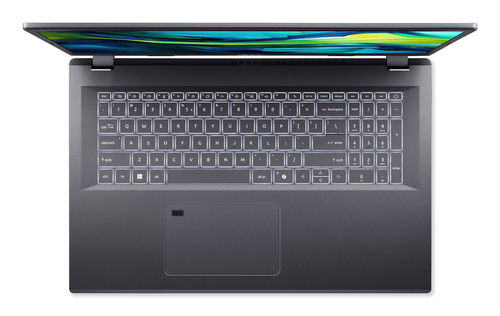 Acer Aspire 17 A17-51M-5037 Intel Core 5 120U Laptop 43,9 cm (17.3") Full HD 16 GB LPDDR5-SDRAM 512 GB SSD Wi-Fi 6E (802.11ax) Windows 11 Home Grijs