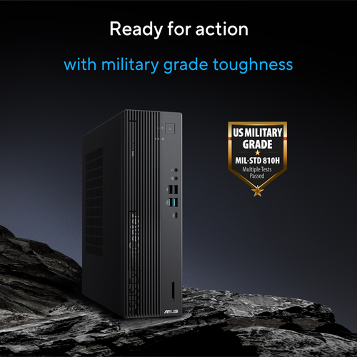 ASUS ExpertCenter D7 SFF D701SER-514500341X Intel® Core™ i5 i5-14500 16 GB DDR5-SDRAM 512 GB SSD Windows 11 Pro Tower PC Zwart