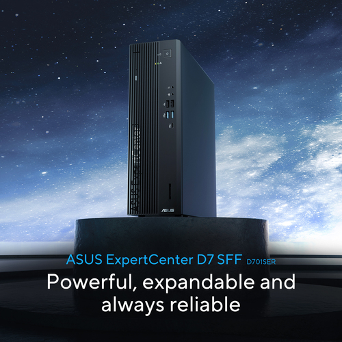 ASUS ExpertCenter D7 SFF D701SER-514500341X Intel® Core™ i5 i5-14500 16 GB DDR5-SDRAM 512 GB SSD Windows 11 Pro Tower PC Zwart