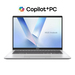 ASUS Vivobook 14 M1407GA-LY012W Copilot+ PC AMD Ryzen AI 7 445 Laptop 35,6 cm (14") WUXGA 16 GB DDR5-SDRAM 512 GB SSD Wi-Fi 6 (802.11ax) Windows 11 Home Belgisch Zilver