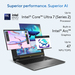 ASUS Vivobook 16 Flip TP3607SA-SI131W Copilot+ PC Intel Core Ultra 7 256V Hybride (2-in-1) 40,6 cm (16") Touchscreen WUXGA 16 GB LPDDR5x-SDRAM 512 GB SSD Wi-Fi 7 (802.11be) Windows 11 Home Belgisch Grijs