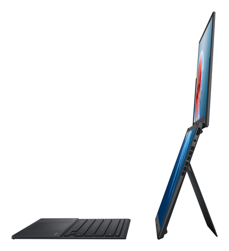 ASUS Zenbook Duo UX8406CA-QLNADW Intel Core Ultra 7 255H Hybride (2-in-1) 35,6 cm (14") Touchscreen Full HD 32 GB LPDDR5x-SDRAM 1 TB SSD Wi-Fi 7 (802.11be) Windows 11 Home Grijs AZERTY Belgisch