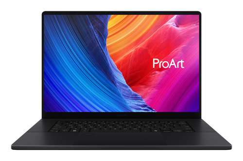 ASUS ProArt P16 H7606WP-SRNA6X Copilot+ PC AMD Ryzen AI 9 HX 370 Laptop 40,6 cm (16") Touchscreen 3K 64 GB LPDDR5x-SDRAM 1 TB SSD NVIDIA GeForce RTX 5070 Wi-Fi 7 (802.11be) Windows 11 Pro Zwart AZERTY Belgisch
