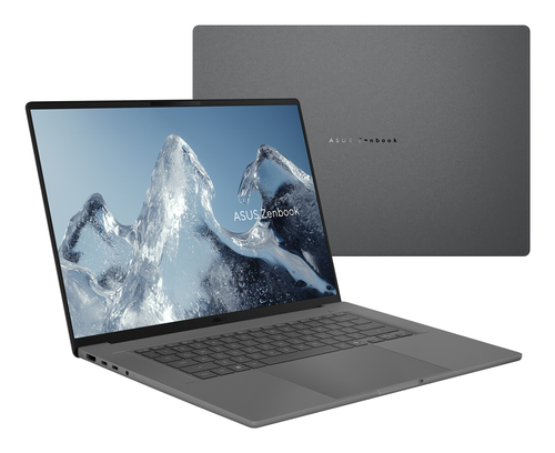 ASUS Zenbook A16 UX3607QA-SH013W Snapdragon X1-26-100 Laptop 40,6 cm (16") WUXGA 16 GB LPDDR5x-SDRAM 512 GB SSD Wi-Fi 6E (802.11ax) Windows 11 Home Belgisch Grijs