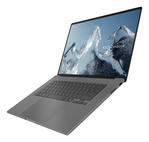 ASUS Zenbook A16 UX3607QA-SH013W Snapdragon X1-26-100 Laptop 40,6 cm (16") WUXGA 16 GB LPDDR5x-SDRAM 512 GB SSD Wi-Fi 6E (802.11ax) Windows 11 Home Belgisch Grijs