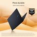 ASUS Vivobook 18 M1807HA-S32512W Copilot+ PC AMD Ryzen™ 7 260 Laptop 46,7 cm (18.4") WUXGA 32 GB DDR5-SDRAM 512 GB SSD Wi-Fi 6 (802.11ax) Windows 11 Home Belgisch Zilver