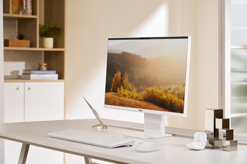 ASUS V400 AiO VM441QA-WPC053W Copilot+ PC Snapdragon 60,5 cm (23.8") 1920 x 1080 Pixels Alles-in-één-pc 16 GB LPDDR5x-SDRAM 512 GB SSD Windows 11 Home Wi-Fi 6E (802.11ax) Wit