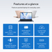 ASUS Vivobook 15 X1504MA-BQ048W Intel Core 5 320 Laptop 39,6 cm (15.6") Full HD 16 GB DDR5-SDRAM 512 GB SSD Wi-Fi 6 (802.11ax) Windows 11 Home Belgisch Blauw