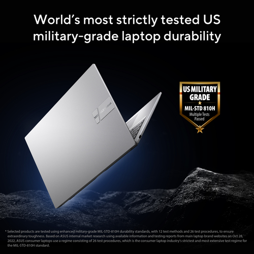 ASUS Vivobook 17 X1704MA-AU012W Intel Core 5 320 Laptop 43,9 cm (17.3") Full HD 16 GB DDR5-SDRAM 512 GB SSD Wi-Fi 6 (802.11ax) Windows 11 Home Belgisch Blauw