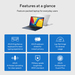 ASUS Vivobook 17 X1704MA-AU012W Intel Core 5 320 Laptop 43,9 cm (17.3") Full HD 16 GB DDR5-SDRAM 512 GB SSD Wi-Fi 6 (802.11ax) Windows 11 Home Belgisch Blauw