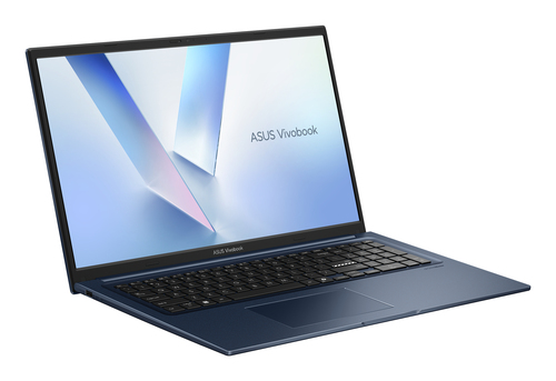 ASUS Vivobook 17 X1704MA-AU012W Intel Core 5 320 Laptop 43,9 cm (17.3") Full HD 16 GB DDR5-SDRAM 512 GB SSD Wi-Fi 6 (802.11ax) Windows 11 Home Belgisch Blauw