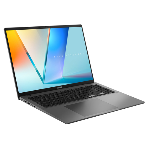 ASUS Vivobook S16 S3607QA-SH109W Copilot+ PC Snapdragon X1-26-100 Laptop 40,6 cm (16") WUXGA 16 GB LPDDR5x-SDRAM 512 GB SSD Wi-Fi 6E (802.11ax) Windows 11 Home Grijs AZERTY Belgisch