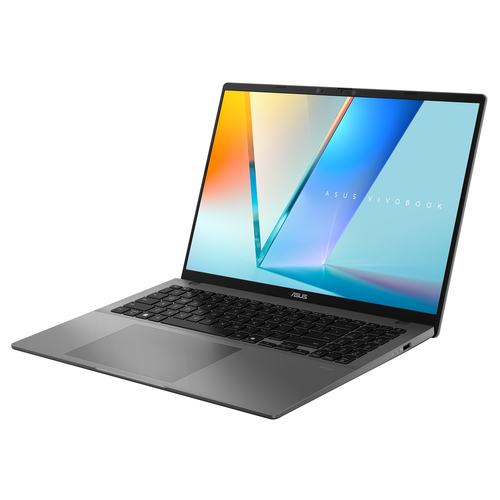 ASUS Vivobook S16 S3607QA-SH109W Copilot+ PC Snapdragon X1-26-100 Laptop 40,6 cm (16") WUXGA 16 GB LPDDR5x-SDRAM 512 GB SSD Wi-Fi 6E (802.11ax) Windows 11 Home Grijs AZERTY Belgisch