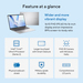 ASUS Vivobook 16 X1607CA-MB082W Intel Core Ultra 9 285H Laptop 40,6 cm (16") WUXGA 16 GB DDR5-SDRAM 512 GB SSD Wi-Fi 6 (802.11ax) Windows 11 Home Blauw AZERTY Belgisch