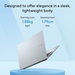 ASUS Vivobook 16 X1607CA-MB082W Intel Core Ultra 9 285H Laptop 40,6 cm (16") WUXGA 16 GB DDR5-SDRAM 512 GB SSD Wi-Fi 6 (802.11ax) Windows 11 Home Blauw AZERTY Belgisch