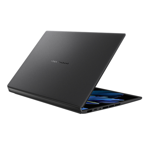 ASUS Zenbook Duo UX8407AA-SN481WS Intel Core Ultra 9 386H Laptop 35,6 cm (14") Touchscreen 3K 32 GB LPDDR5x-SDRAM 1 TB SSD Wi-Fi 7 (802.11be) Windows 11 Home Grijs AZERTY Belgisch