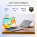 ASUS Vivobook S16 S5608QA-MB255W Copilot+ PC Snapdragon X1-26-101 Laptop 40,6 cm (16") WUXGA 8 GB LPDDR5x-SDRAM 256 GB SSD Wi-Fi 6E (802.11ax) Windows 11 Home Blauw AZERTY Belgisch
