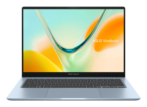 ASUS Vivobook S14 S5408QA-TM275W Copilot+ PC Snapdragon X1-26-101 Laptop 35,6 cm (14") WUXGA 8 GB LPDDR5x-SDRAM 256 GB SSD Wi-Fi 6E (802.11ax) Windows 11 Home Blauw AZERTY Belgisch