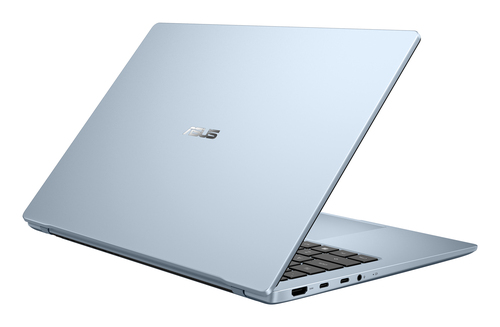 ASUS Vivobook S14 S5408QA-TM275W Copilot+ PC Snapdragon X1-26-101 Laptop 35,6 cm (14") WUXGA 8 GB LPDDR5x-SDRAM 256 GB SSD Wi-Fi 6E (802.11ax) Windows 11 Home Blauw AZERTY Belgisch