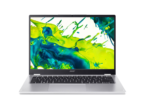 Acer Aspire Spin 14 ASP14-51N-51S8 Intel Core 5 115U Laptop 35,6 cm (14") Touchscreen WUXGA 16 GB LPDDR5-SDRAM 512 GB SSD Wi-Fi 6 (802.11ax) Windows 11 Home Zilver