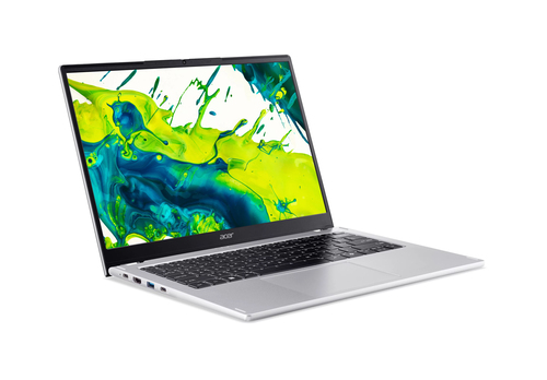 Acer Aspire Spin 14 ASP14-51N-51S8 Intel Core 5 115U Laptop 35,6 cm (14") Touchscreen WUXGA 16 GB LPDDR5-SDRAM 512 GB SSD Wi-Fi 6 (802.11ax) Windows 11 Home Zilver