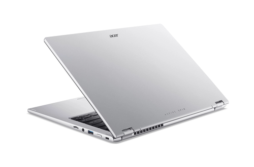 Acer Aspire Spin 14 ASP14-51N-51S8 Intel Core 5 115U Laptop 35,6 cm (14") Touchscreen WUXGA 16 GB LPDDR5-SDRAM 512 GB SSD Wi-Fi 6 (802.11ax) Windows 11 Home Zilver
