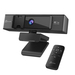 j5create JVCU435-N USB™ 4K Ultra HD Webcam met 5x Digital Zoom Afstandsbediening