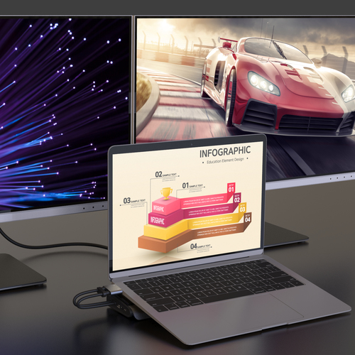 j5create JCD552-N M.2 NVMe® USB-C® Gen 2 Docking Station