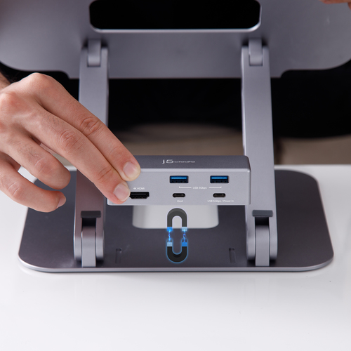 j5create JTS327-N Multi-Angle 4K Docking Stand