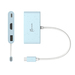 j5create JCA379EC-N Milieuvriendelijke USB-C® naar HDMI™ en USB™ Type-A met stroomvoorziening
