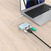j5create JCA379EC-N Milieuvriendelijke USB-C® naar HDMI™ en USB™ Type-A met stroomvoorziening