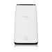 Zyxel FWA510 draadloze router Multi-Gigabit Ethernet Tri-band (2.4 GHz / 5 GHz / 5 GHz) 5G Zwart, Wit