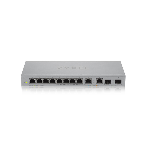 Zyxel XGS1010-12-ZZ0102F netwerk-switch Unmanaged Gigabit Ethernet (10/100/1000) Grijs