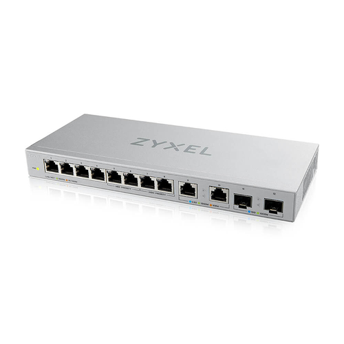 Zyxel XGS1010-12-ZZ0102F netwerk-switch Unmanaged Gigabit Ethernet (10/100/1000) Grijs