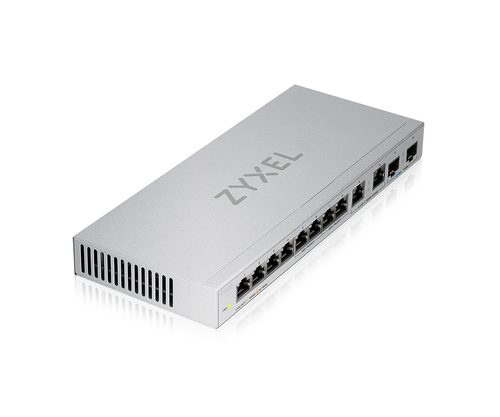 Zyxel XGS1010-12-ZZ0102F netwerk-switch Unmanaged Gigabit Ethernet (10/100/1000) Grijs