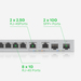 Zyxel XGS1210-12-ZZ0102F netwerk-switch Managed Gigabit Ethernet (10/100/1000) Grijs