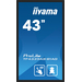 iiyama TF4339AS-B1AG beeldkrant Digitale signage flatscreen 108 cm (42.5") LED 500 cd/m² 4K Ultra HD Zwart Touchscreen Type processor Android 24/7