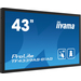 iiyama TF4339AS-B1AG beeldkrant Digitale signage flatscreen 108 cm (42.5") LED 500 cd/m² 4K Ultra HD Zwart Touchscreen Type processor Android 24/7