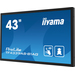 iiyama TF4339AS-B1AG beeldkrant Digitale signage flatscreen 108 cm (42.5") LED 500 cd/m² 4K Ultra HD Zwart Touchscreen Type processor Android 24/7