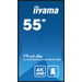 iiyama LH5560UHS-B2AG beeldkrant Digitaal A-kaart 139,7 cm (55") LED Wifi 500 cd/m² 4K Ultra HD Zwart Type processor Android 11 24/7