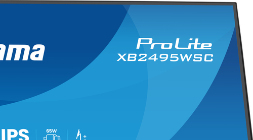 iiyama ProLite XB2495WSC-B1 computer monitor 61,2 cm (24.1") 1920 x 1200 Pixels WUXGA LED Zwart