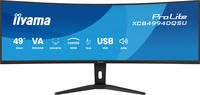 iiyama ProLite XCB4994DQSU-B1 computer monitor 124,5 cm (49") 5120 x 1440 Pixels Dual QHD LCD Zwart