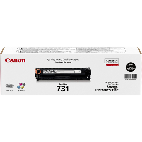 Canon 731 tonercartridge 1 stuk(s) Origineel Zwart