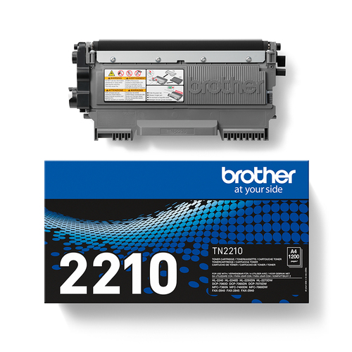 Brother TN-2210 tonercartridge 1 stuk(s) Origineel Zwart