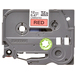 Brother TZE-431 labelprinter-tape Zwart op rood