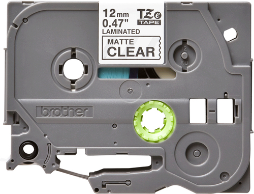 Brother TZE-M31 labelprinter-tape Zwart op zilver